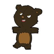 cartoon black bear N52