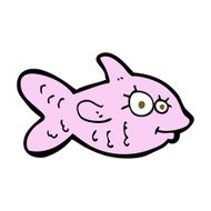 cartoon happy fish N17