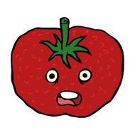 Cartoon Tomato N106