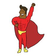 Cartoon superhero N22