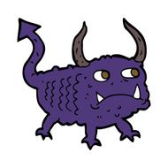 cartoon little demon N22