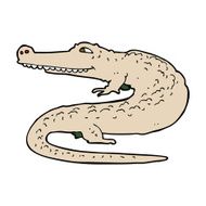 Cartoon Alligator N29