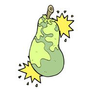 Cartoon Pear N49