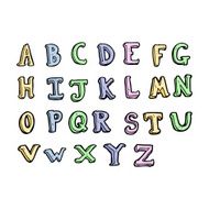 cartoon alphabet N24