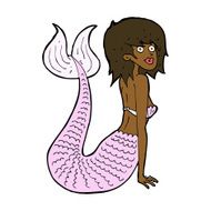 Cartoon Mermaid N51