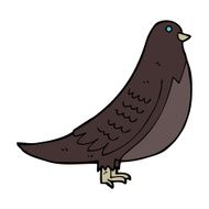 Cartoon Bird N297