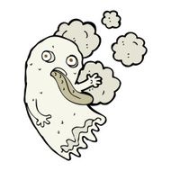 Cartoon Ghost N132