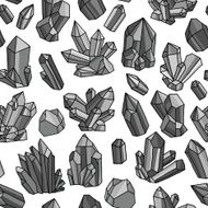 Pattern with crystals N2
