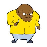 cartoon evil man N7