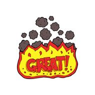 cartoon great symbol N9