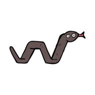 funny cartoon snake N48
