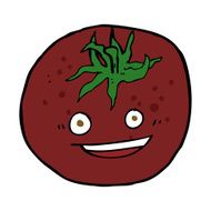 Cartoon Tomato N109
