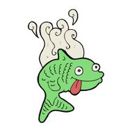 Cartoon Smelly Fish N10
