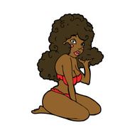 cartoon pin up girl N7