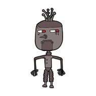 Cartoon Robot N222