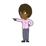 cartoon woman accusing N20