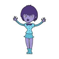 Cartoon Vampire Girl N179