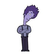 Cartoon Vampire N126