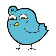 cartoon funny bird N10