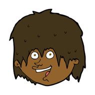 cartoon happy man N360