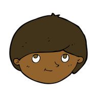 cartoon happy man N361