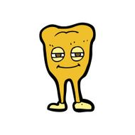 cartoon smiling tooth N7