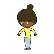 cartoon woman staring N23