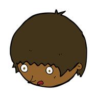 cartoon shocked face N14