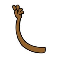 cartoon arm N141
