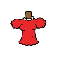 cartoon female body N18