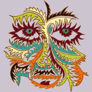 abstract face N2