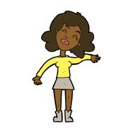 cartoon woman only joking N8