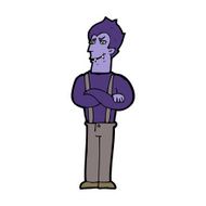 Cartoon Vampire N130