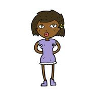 Cartoon Woman N43