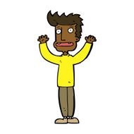 cartoon stressed man N57