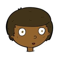 cartoon curious boy N31