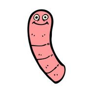 Cartoon Worm N40