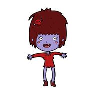 Cartoon Vampire Girl N182