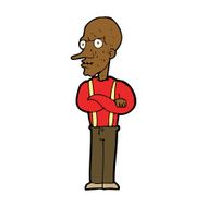 cartoon mean old man N8