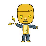 Cartoon Robot N225