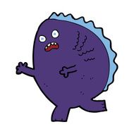 Cartoon monster N99