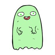 funny cartoon ghost N69