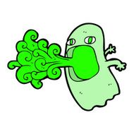 funny cartoon ghost N71