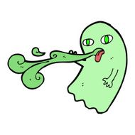 funny cartoon ghost N73
