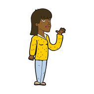 cartoon woman explaining N39
