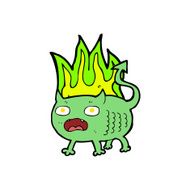 cartoon little imp N30