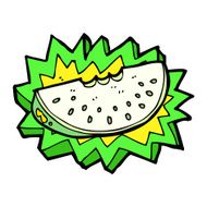 cartoon melon slice N21