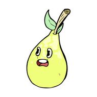 Cartoon Pear N50