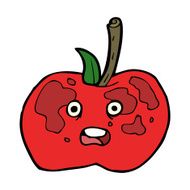 Cartoon Apple N113