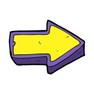 cartoon arrow symbol N13